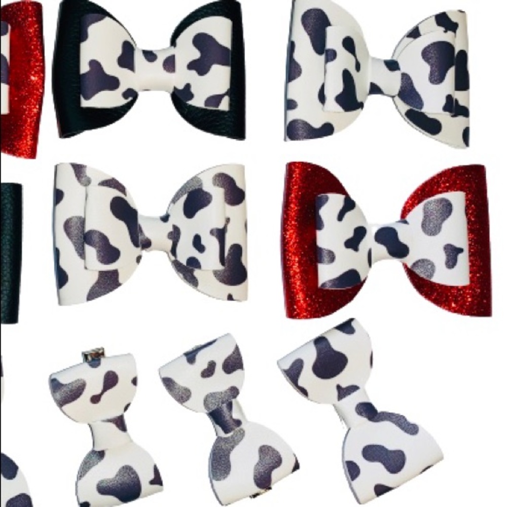 Chick-Fil-A Photo Shoot Bow or headband Cow Print